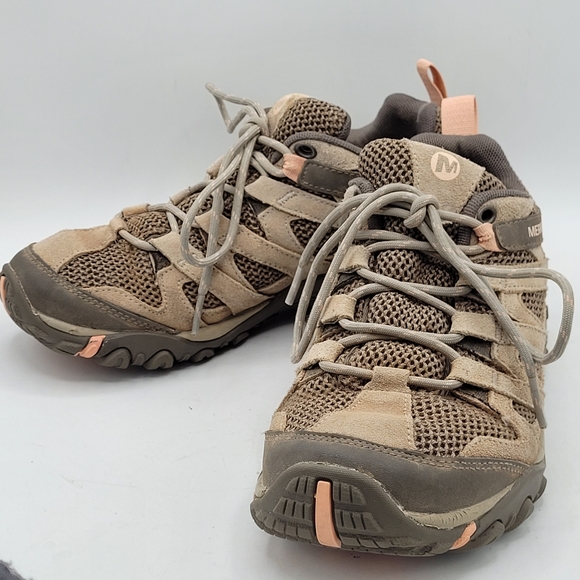 Merrell Alverstone Suede And Mesh Hiking Shoes Size 7.5 - Picture 8 of 16